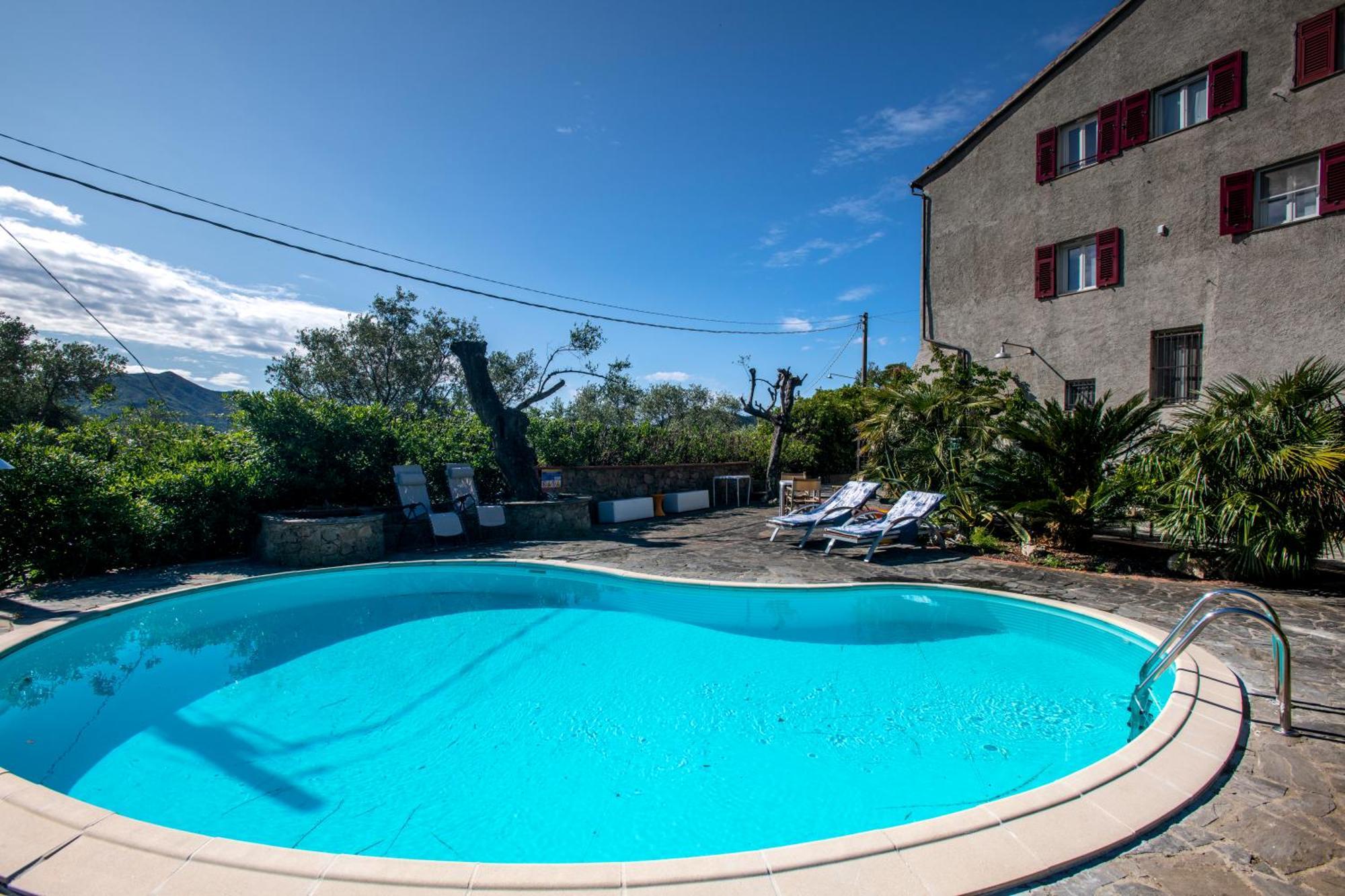 277 - Il Frantoio Della Marchesa - Giardino E Piscina Nel Verde Di Sestri Levante Extérieur photo