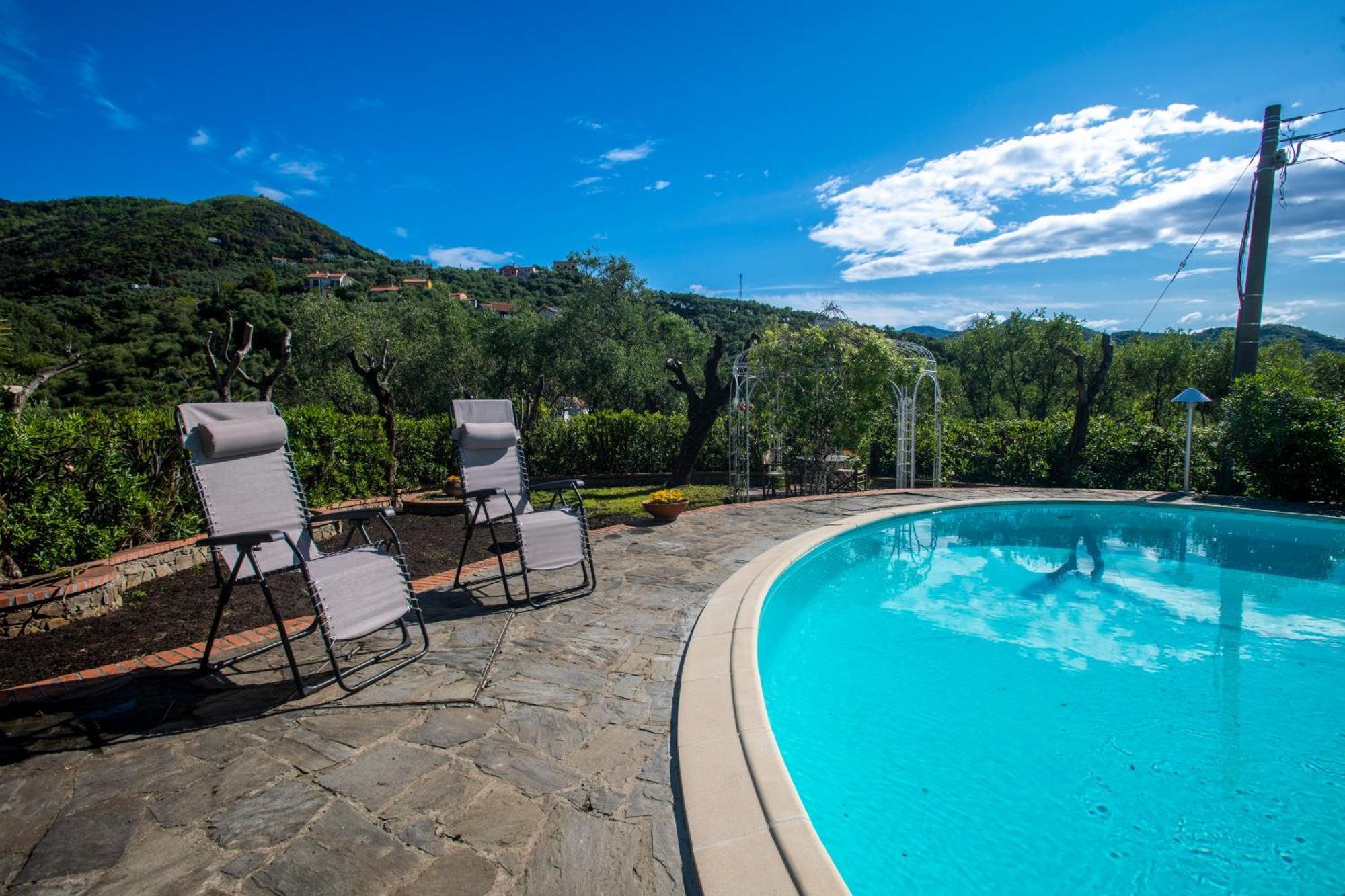 277 - Il Frantoio Della Marchesa - Giardino E Piscina Nel Verde Di Sestri Levante Extérieur photo